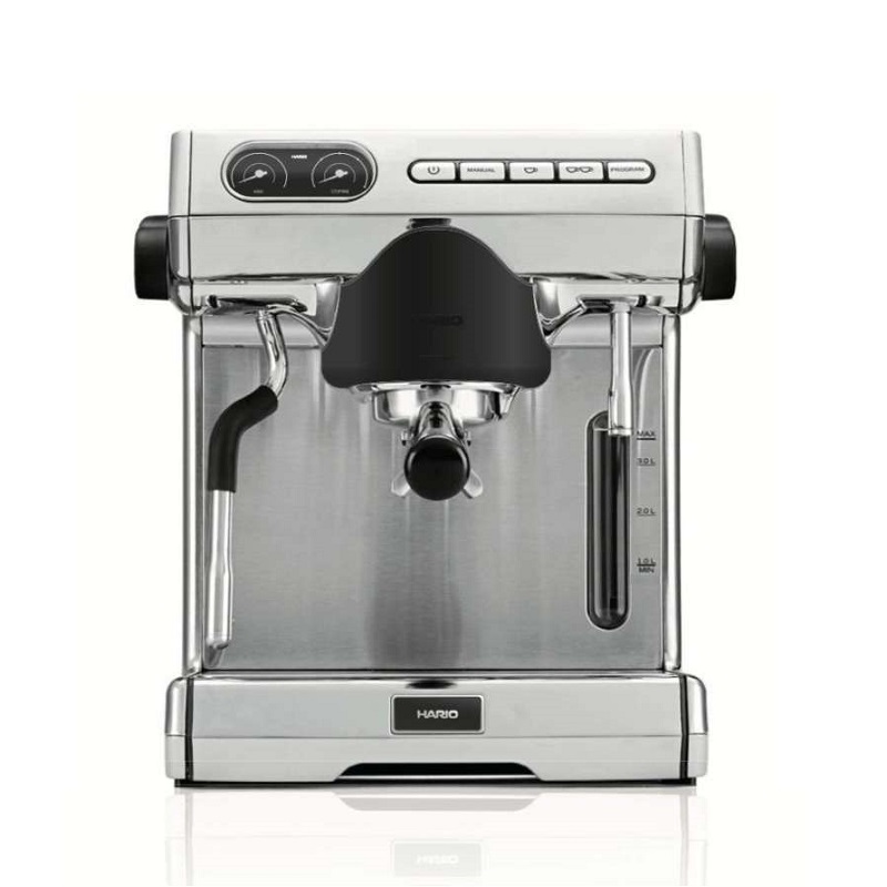 Hario EEM2HSV Espresso Machine (Silver) Toffin Digital