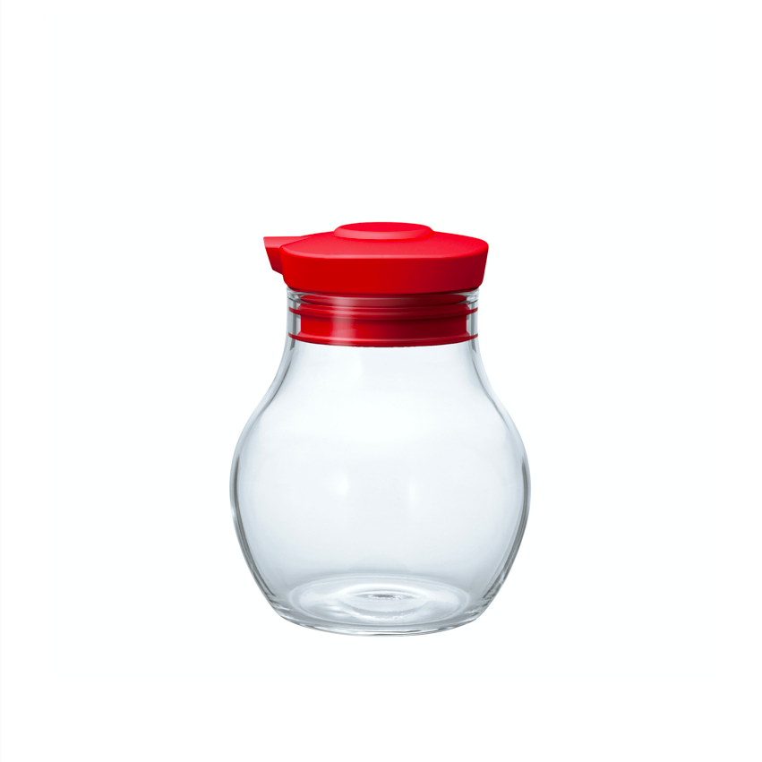 Hario OMPS180R Soy Sauce Container 180 (Red) Toffin Digital