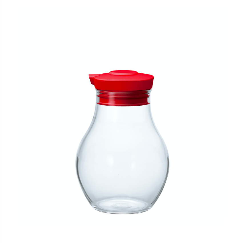 Hario OMPS-180-R Soy Sauce Container 180 (Red)