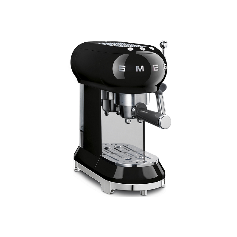 SMEG Espresso Coffee Machine (ECF01) Black