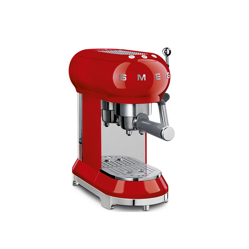 SMEG Espresso Coffee Machine (ECF01) Red