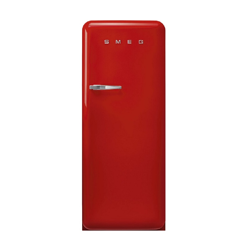 SMEG Free Standing Refrigerator One Door (FAB28R) Red Toffin Digital