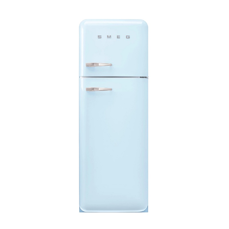 SMEG Free Standing Refrigerator Double Door (FAB30R) Pastel Blue
