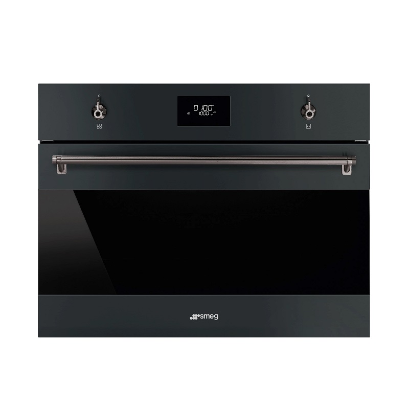 SMEG SO4301M0N Microwave, 45cm, Compact Classica, Stainless Steel