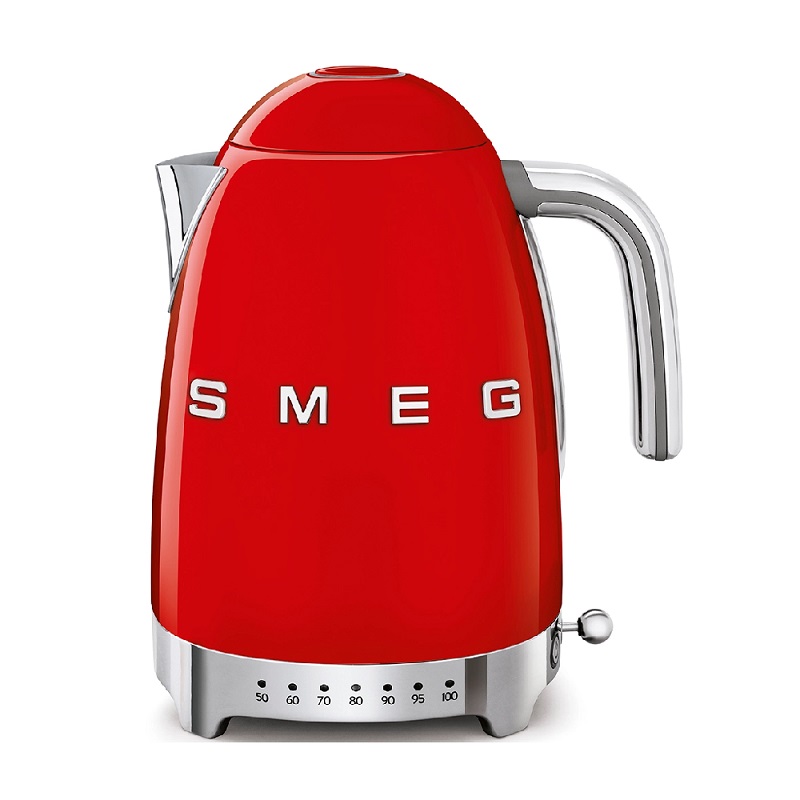 SMEG Variable Temperature Kettle (KLF04) Red