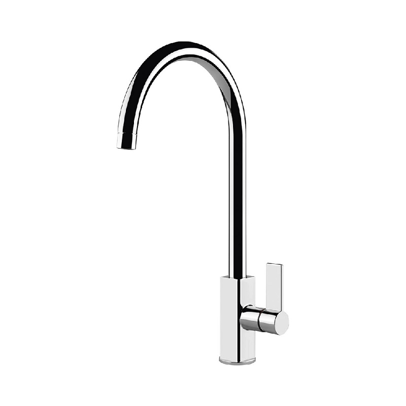 SMEG MRMG3CR, Single lever kitchen tap, Universale Aesthetic (Stainless Steel)