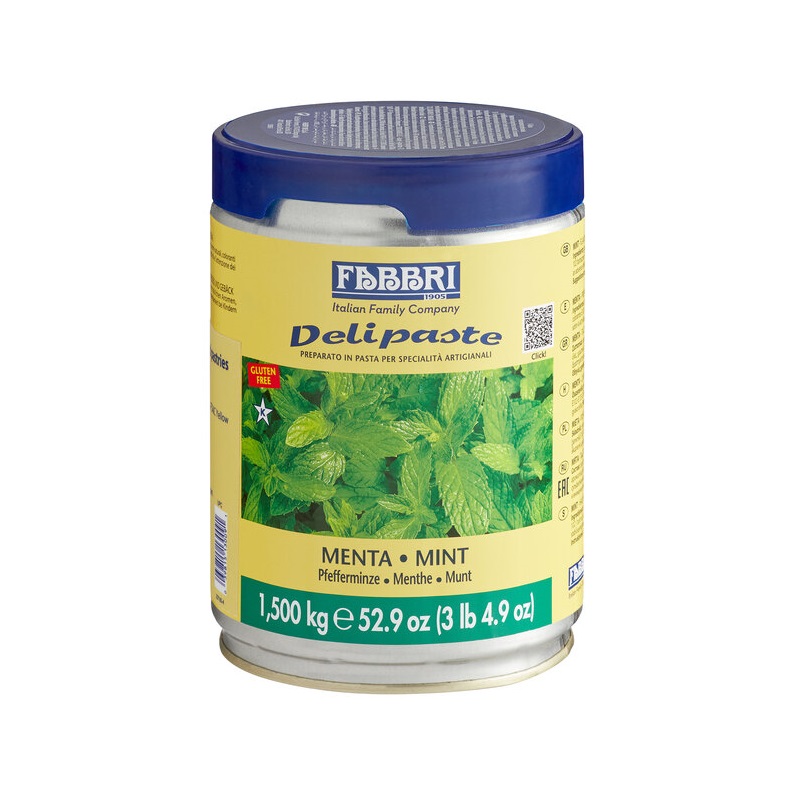 Fabbri Delipaste Mint (1,5kg) / 9225482-60W