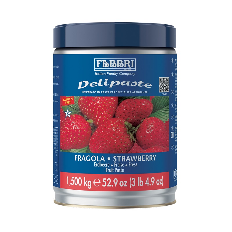 Fabbri Delipaste Strawberry EU (1,5kg) / 9225763-65X