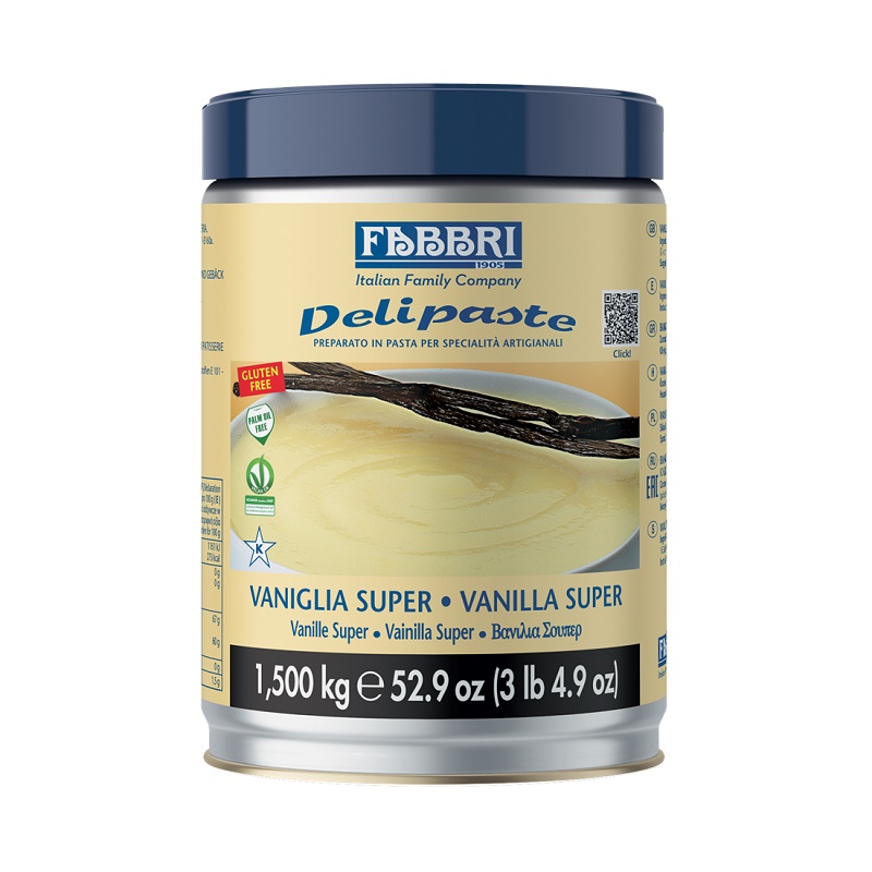 Fabbri Delipaste Vanilla Super (1,5kg) / 9225428-27C