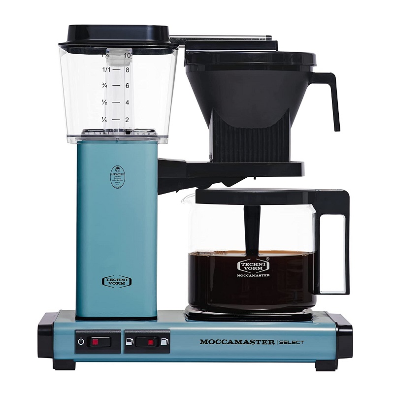 Moccamaster Coffee Machine KBG 53975 C/W Glass Jug (Pastel Blue)