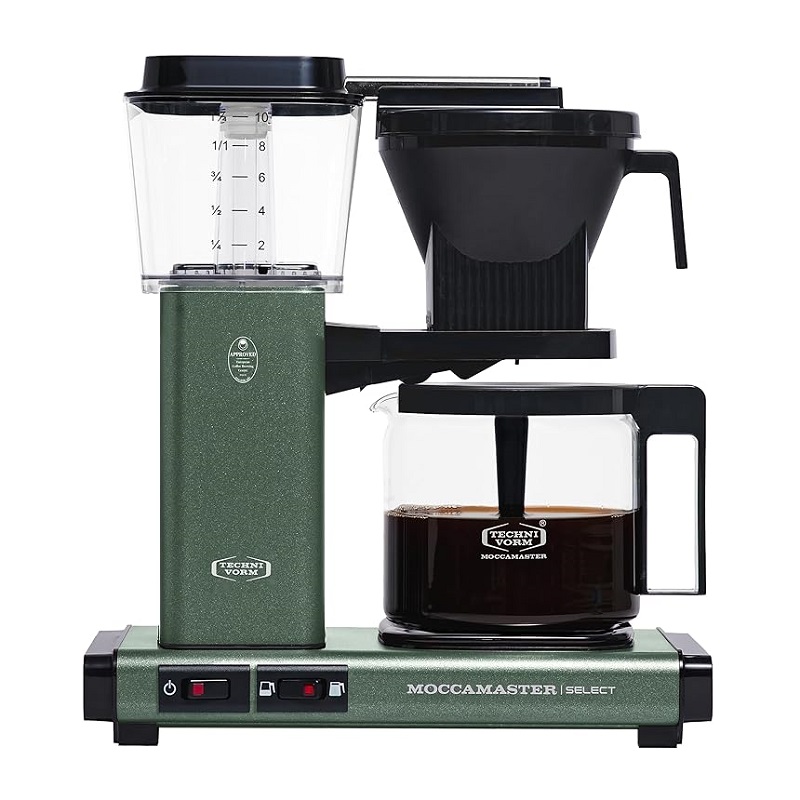 Moccamaster Coffee Machine KBG 53991 C/W Glass Jug (Forest Green)