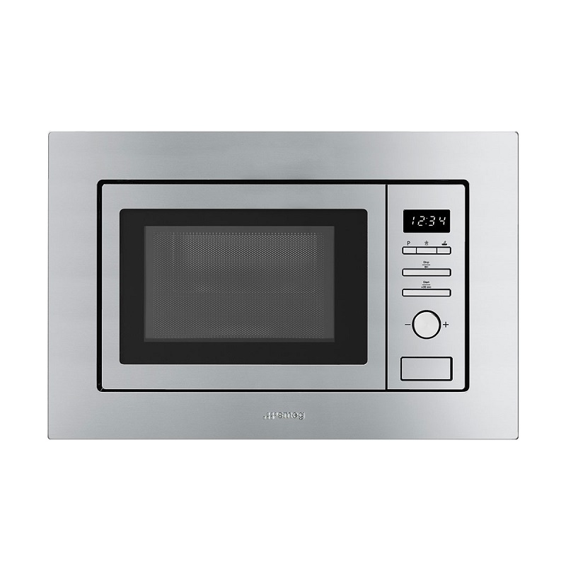 SMEG FMI020X Built-in Microwave, Universale Aesthetic, Stainless Steel