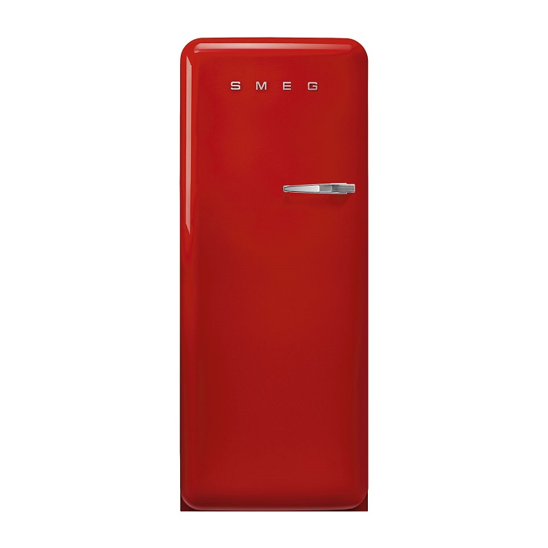 SMEG FAB28LRD5 Free Standing Refrigerator One Door , Hinge Left (Red)